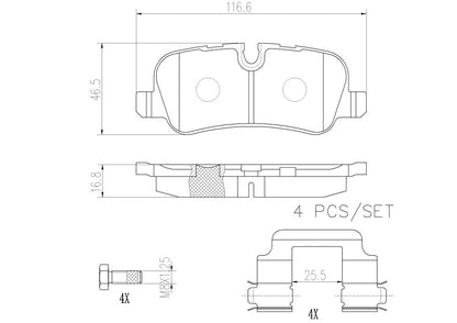 Brembo Disc Brake Pad