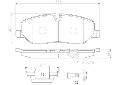 Brembo Disc Brake Pad