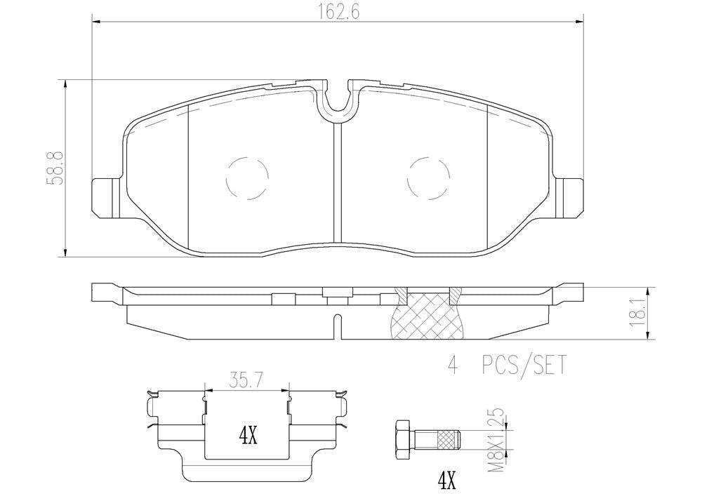 Brembo Disc Brake Pad