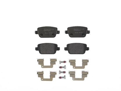 Brembo OE Brembo 08-12 Land Rover LR2/07-08 Volvo S80 Rear Premium Low-Met OE Equivalent Pad P44016