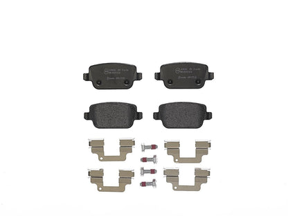 Brembo OE Brembo 08-12 Land Rover LR2/07-08 Volvo S80 Rear Premium Low-Met OE Equivalent Pad P44016
