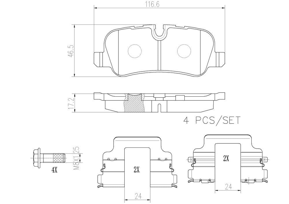 Brembo Disc Brake Pad