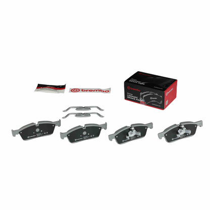 Brembo OE Brembo 18-19 Jaguar E-Pace Front Premium NAO Ceramic OE Equivalent Pad P44026N