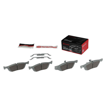 Brembo OE Brembo 18-19 Jaguar E-Pace Front Premium NAO Ceramic OE Equivalent Pad P44026N