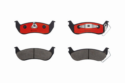 Brembo OE Brembo 03-04 Lincoln Town Car/Mercury Marauder Rear Premium NAO Ceramic OE Equivalent Pad P46002N