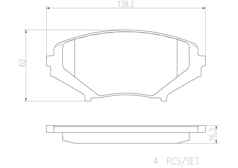 Brembo Disc Brake Pad