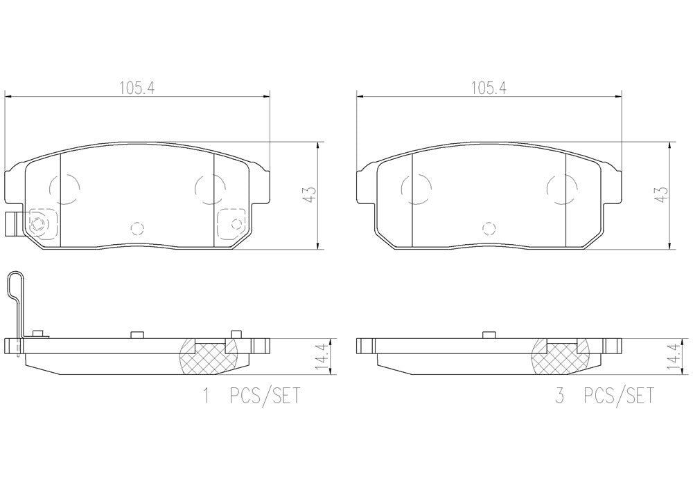 Brembo Disc Brake Pad