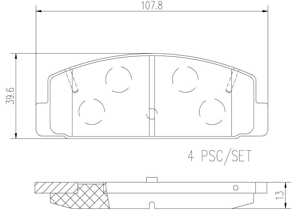 Brembo Disc Brake Pad