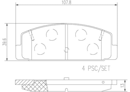 Brembo Disc Brake Pad