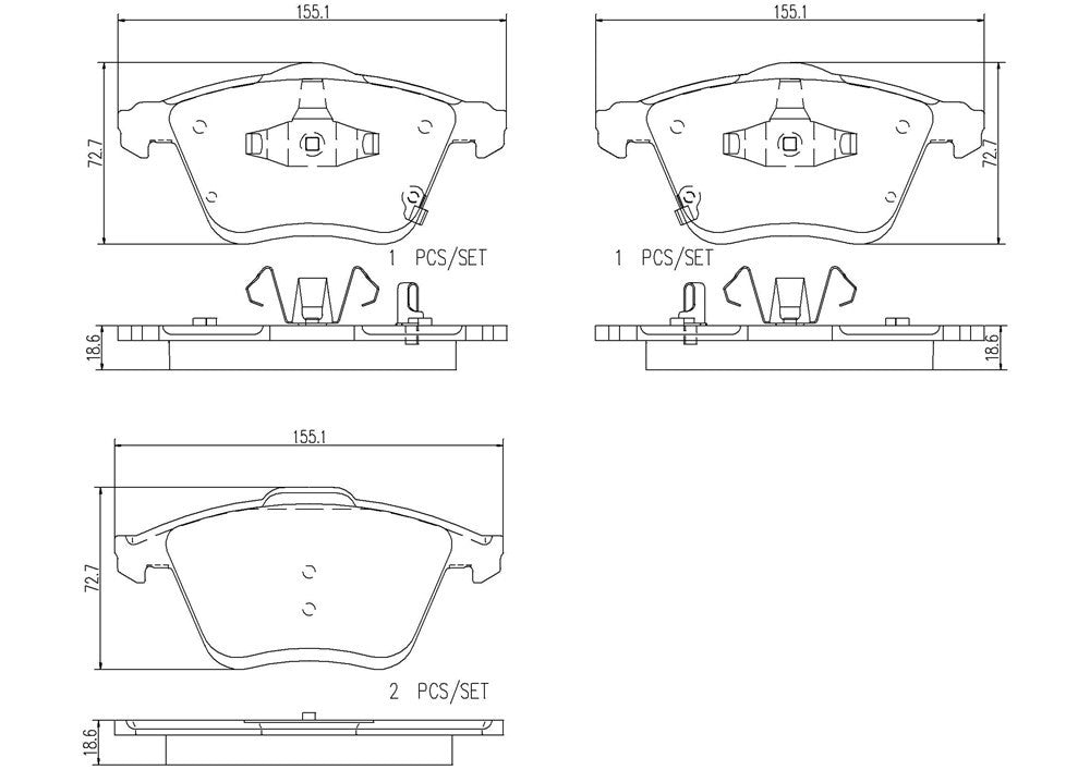 Brembo Disc Brake Pad