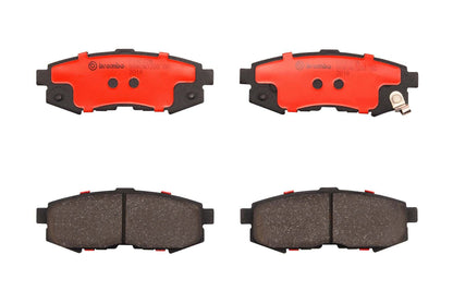 Brembo OE Brembo 04-06 Mazda MPV Rear Premium NAO Ceramic OE Equivalent Pad P49042N