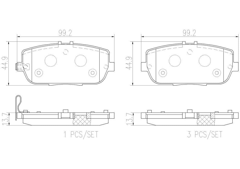 Brembo Disc Brake Pad
