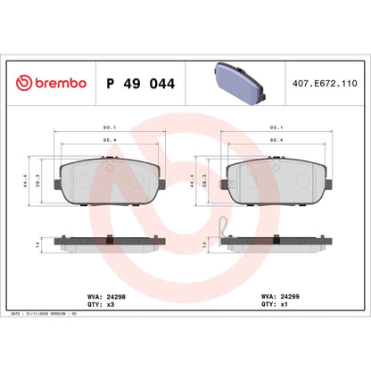 Brembo P49044 product image