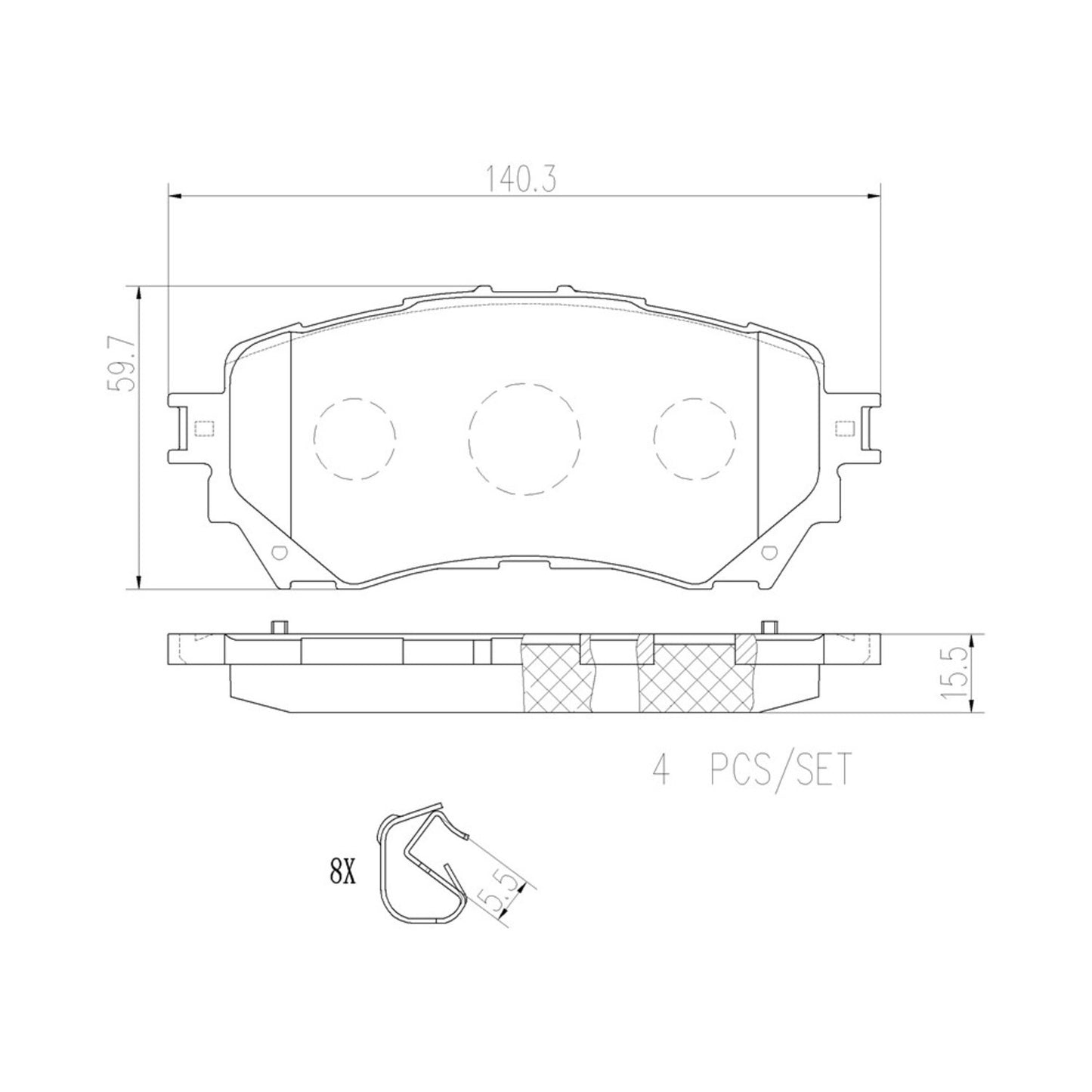 Brembo Disc Brake Pad