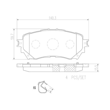 Brembo Disc Brake Pad