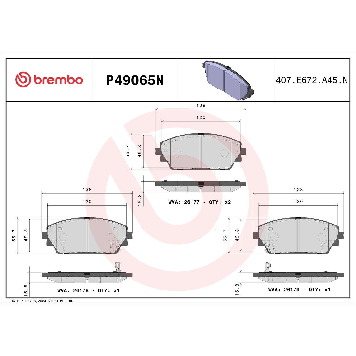 Brembo P49065N