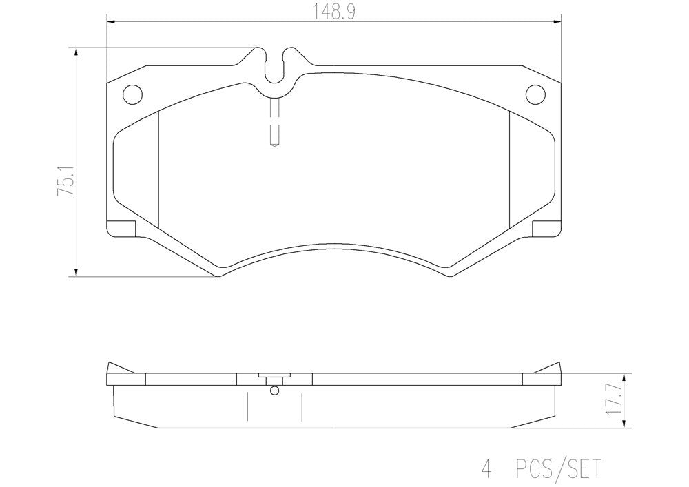 Brembo Disc Brake Pad