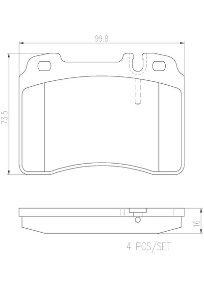 Brembo Disc Brake Pad