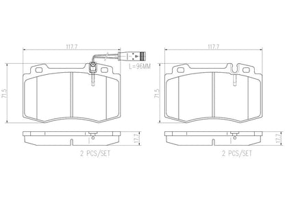 Brembo Disc Brake Pad