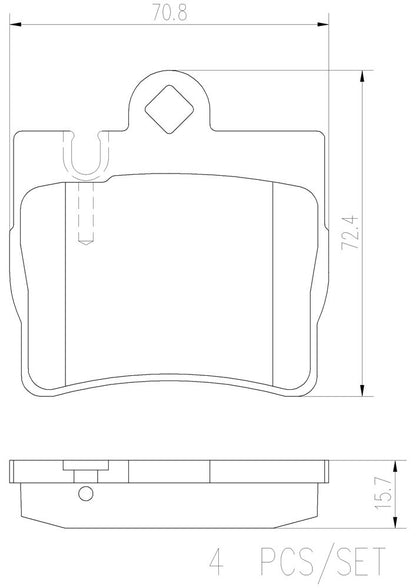 Brembo Disc Brake Pad