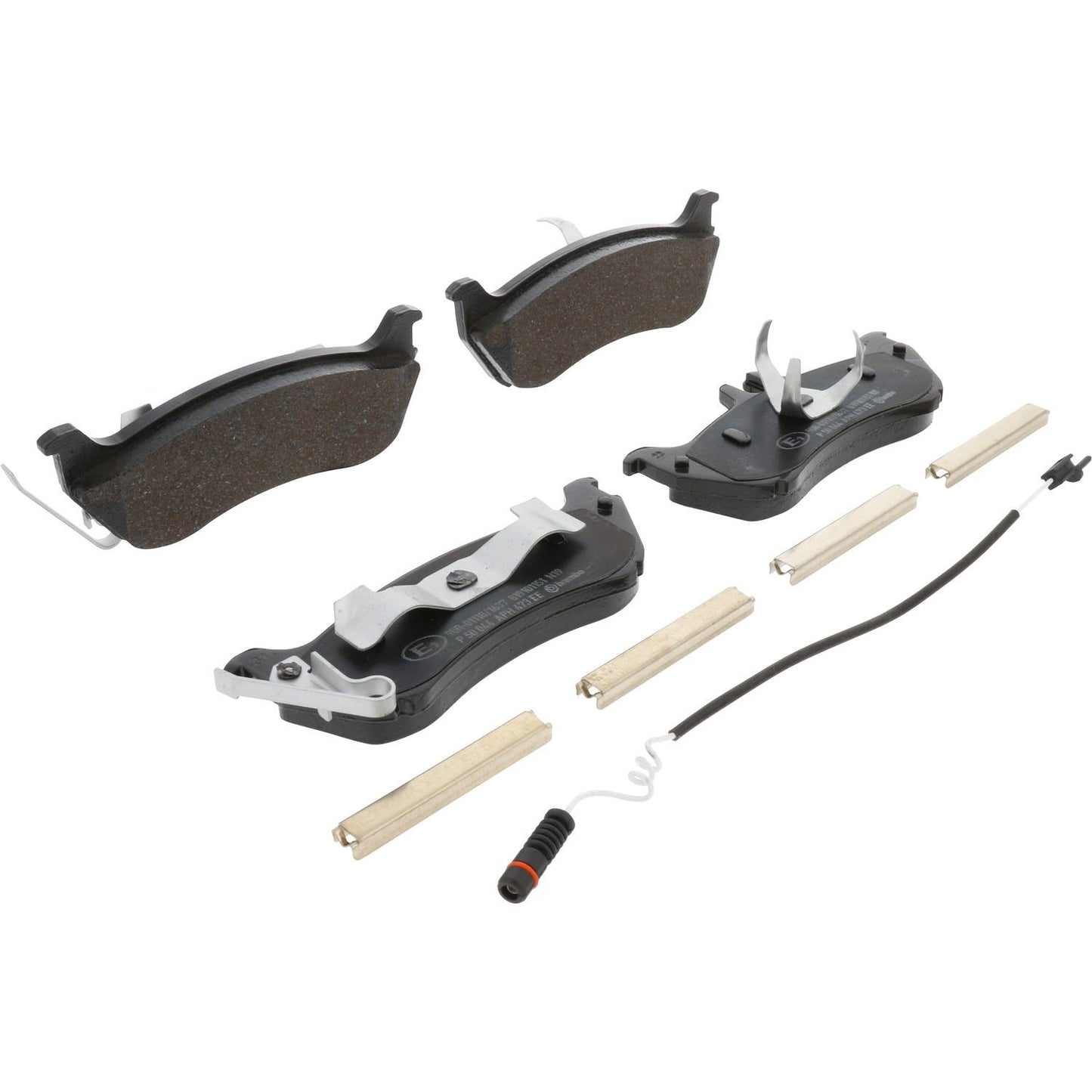 Brembo OE Brembo 98-03 Mercedes-Benz ML320/03-05 ML350/1999 ML430 Rear Premium Low-Met OE Equivalent Pad P50044