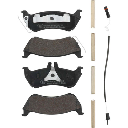 Brembo OE Brembo 98-03 Mercedes-Benz ML320/03-05 ML350/1999 ML430 Rear Premium Low-Met OE Equivalent Pad P50044