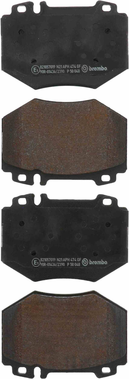 Brembo OE Brembo 01-02 Mercedes-Benz S500 Front Premium Low-Met OE Equivalent Pad P50048