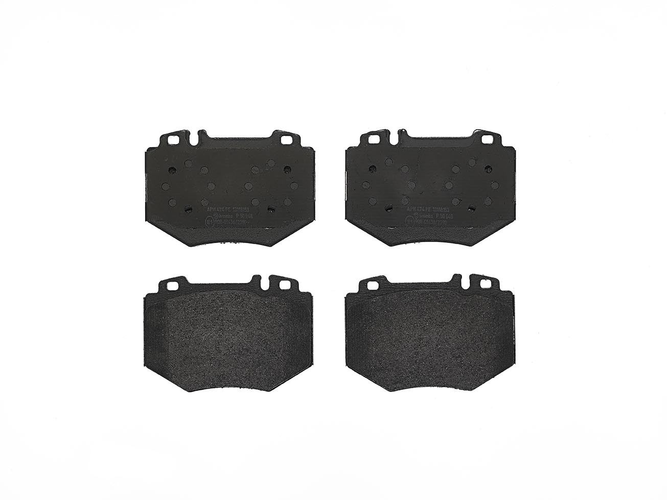 Brembo OE Brembo 01-02 Mercedes-Benz S500 Front Premium Low-Met OE Equivalent Pad P50048