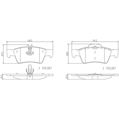 Brembo Disc Brake Pad