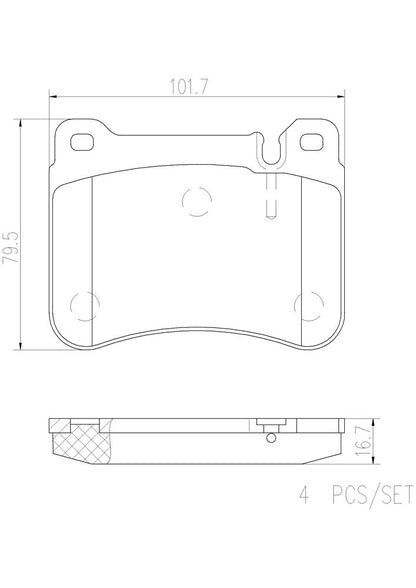 Brembo Disc Brake Pad