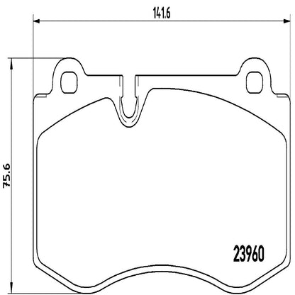 Brembo Disc Brake Pad Set P50074