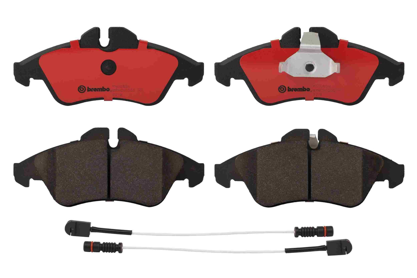 Brembo OE Brembo 03-06 Dodge Sprinter 2500/Sprinter 3500 Front Premium NAO Ceramic OE Equivalent Pad P50080N