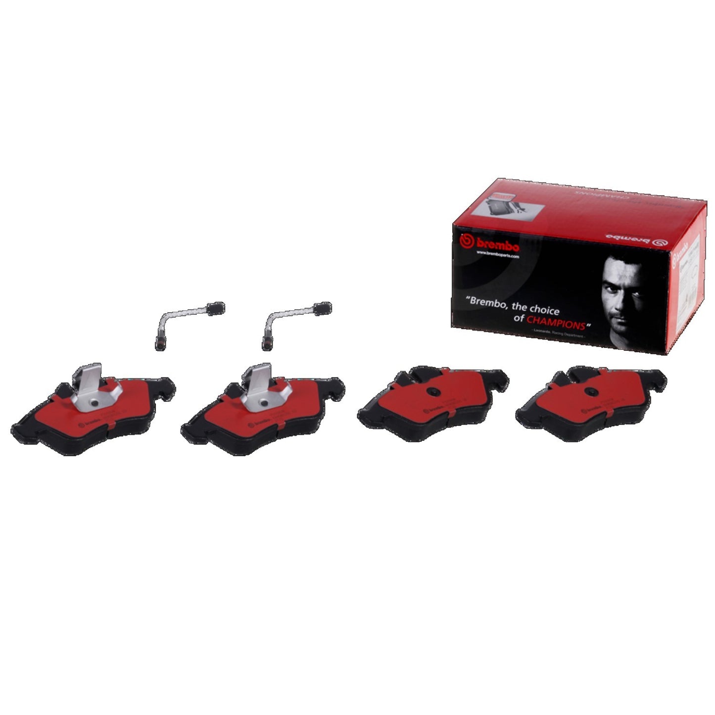 Brembo OE Brembo 03-06 Dodge Sprinter 2500/Sprinter 3500 Front Premium NAO Ceramic OE Equivalent Pad P50080N