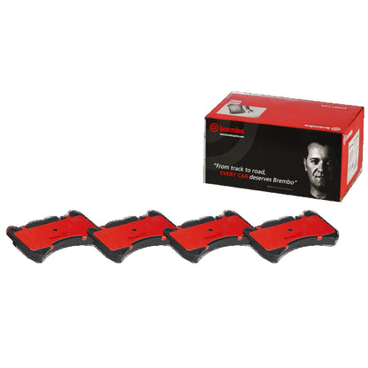 Brembo OE Brembo 05-06 Mercedes-Benz CLK55 AMG/07-08 CLK63 AMG Front Premium NAO Ceramic OE Equivalent Pad P50092N