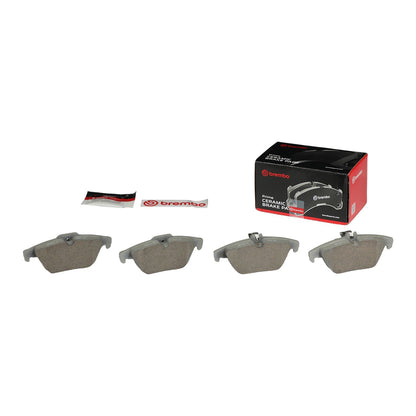 Brembo OE Brembo 13-14 Mercedes-Benz GLK250/10-14 GLK350 Rear Premium NAO Ceramic OE Equivalent Pad P50104N