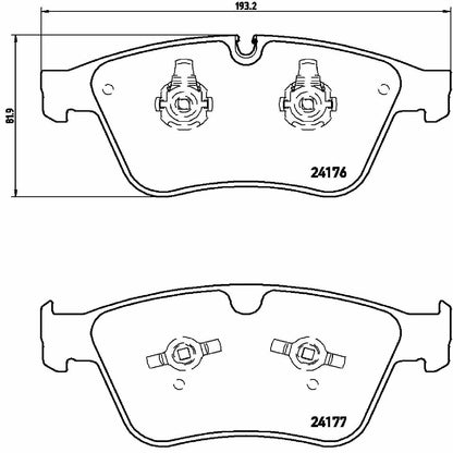 Brembo Disc Brake Pad Set P50105