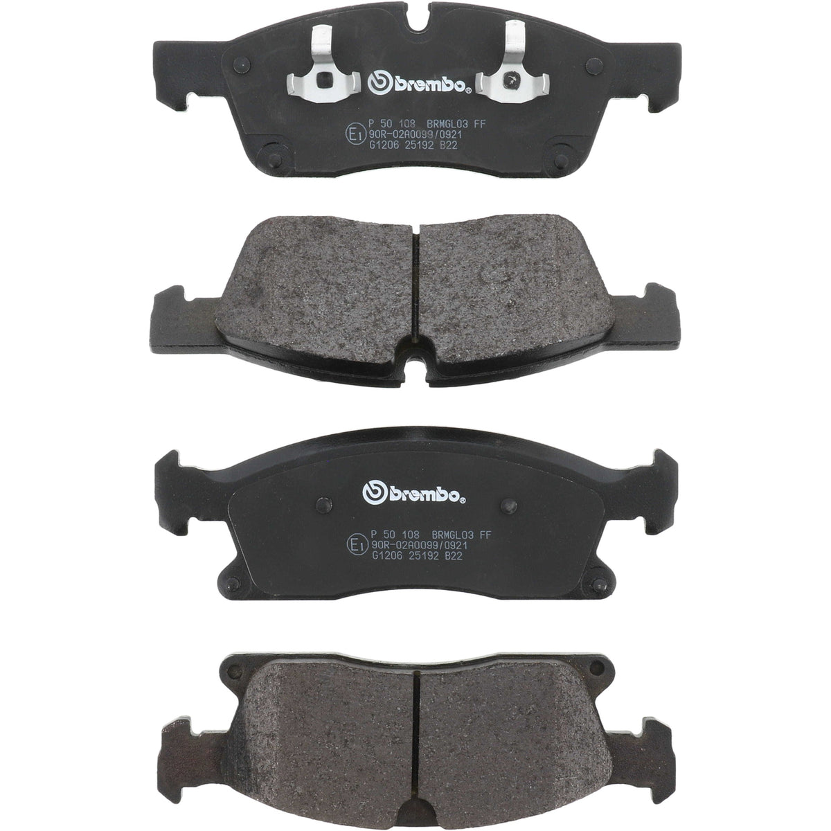Brembo Disc Brake Pad Set P50108