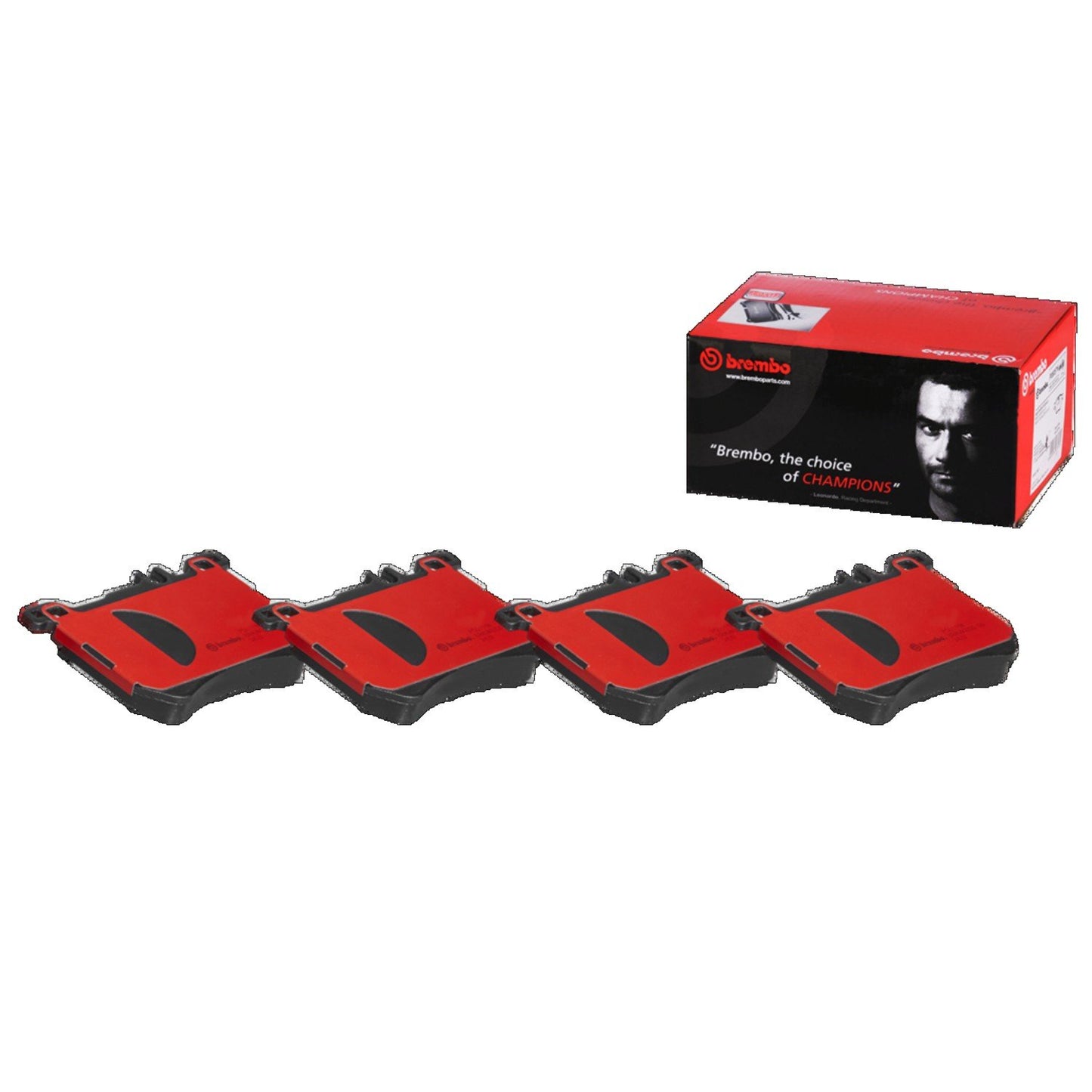 Brembo OE Brembo 15-16 Mercedes-Benz SL400/17-20 SL450/13-20 SL550 Front Premium NAO Ceramic OE Equivalent Pad P50111N
