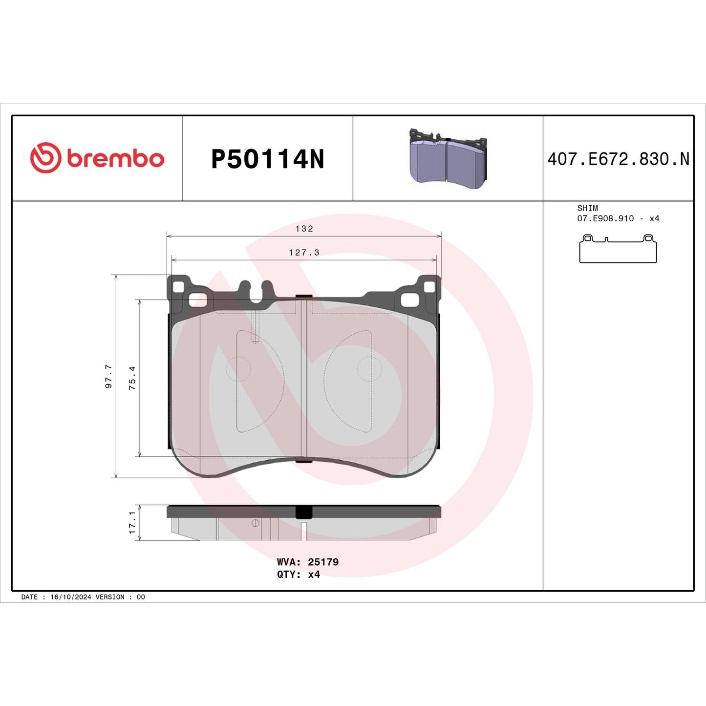 Brembo P50114N