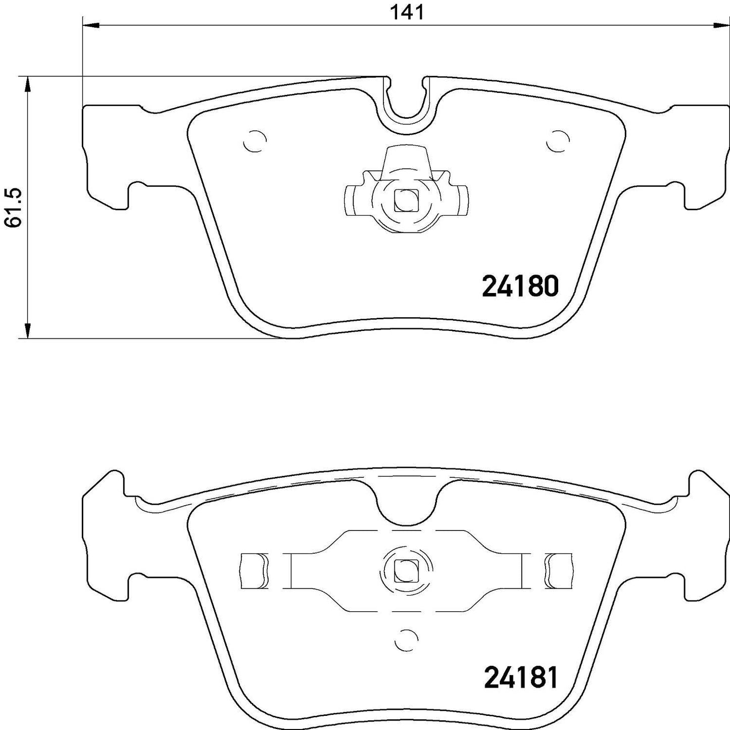 Brembo Disc Brake Pad Set P50116