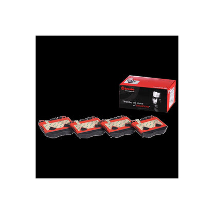 Brembo OE Brembo 15-20 Mercedes-Benz C300/16-18 C350e/2015 C400 Front Premium NAO Ceramic OE Equivalent Pad P50120N