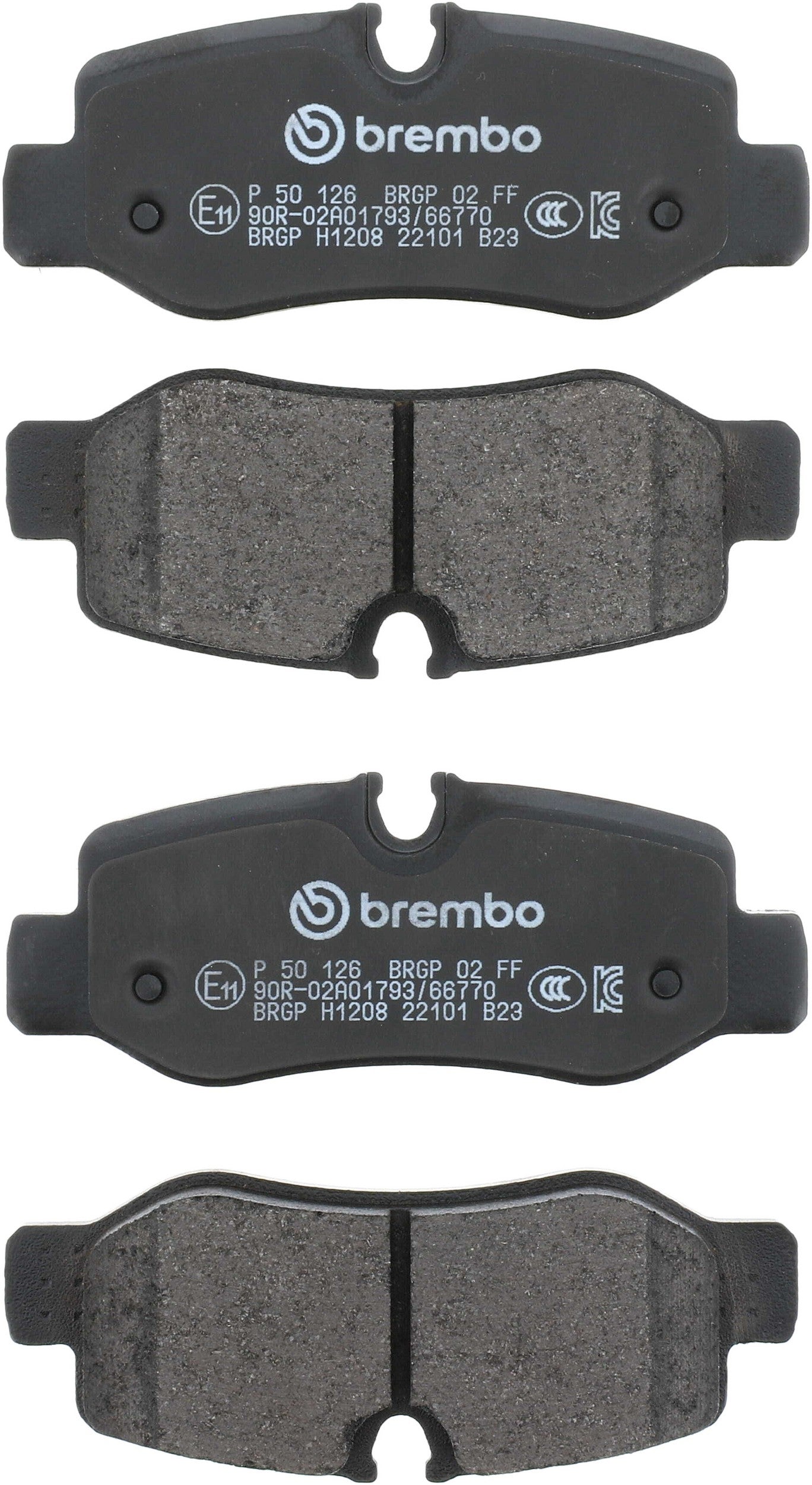 Brembo Disc Brake Pad Set P50126