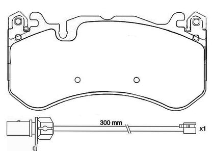 Brembo Disc Brake Pad Set P50127
