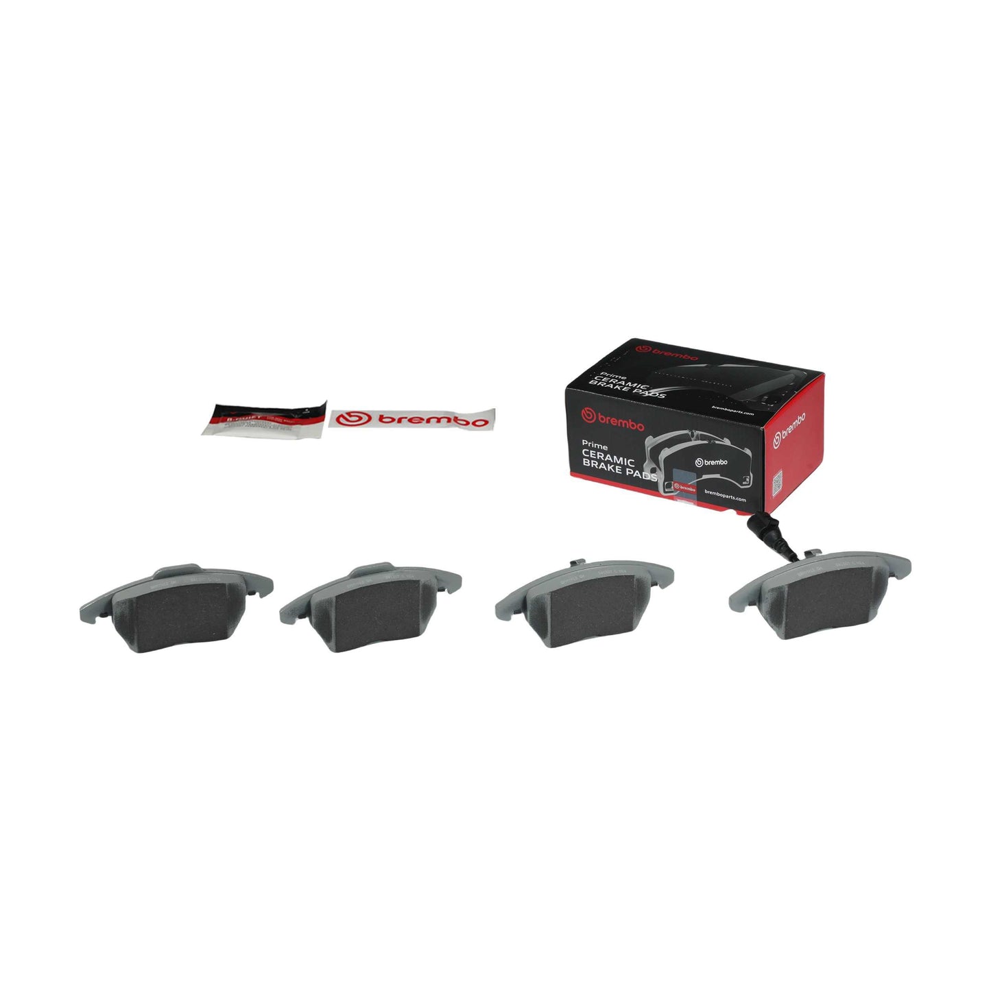 Brembo OE Brembo 13-19 Mercedes SL63 AMG/13-18 SL65 AMG Rear Premium NAO Ceramic OE Equivalent Pad P50130N