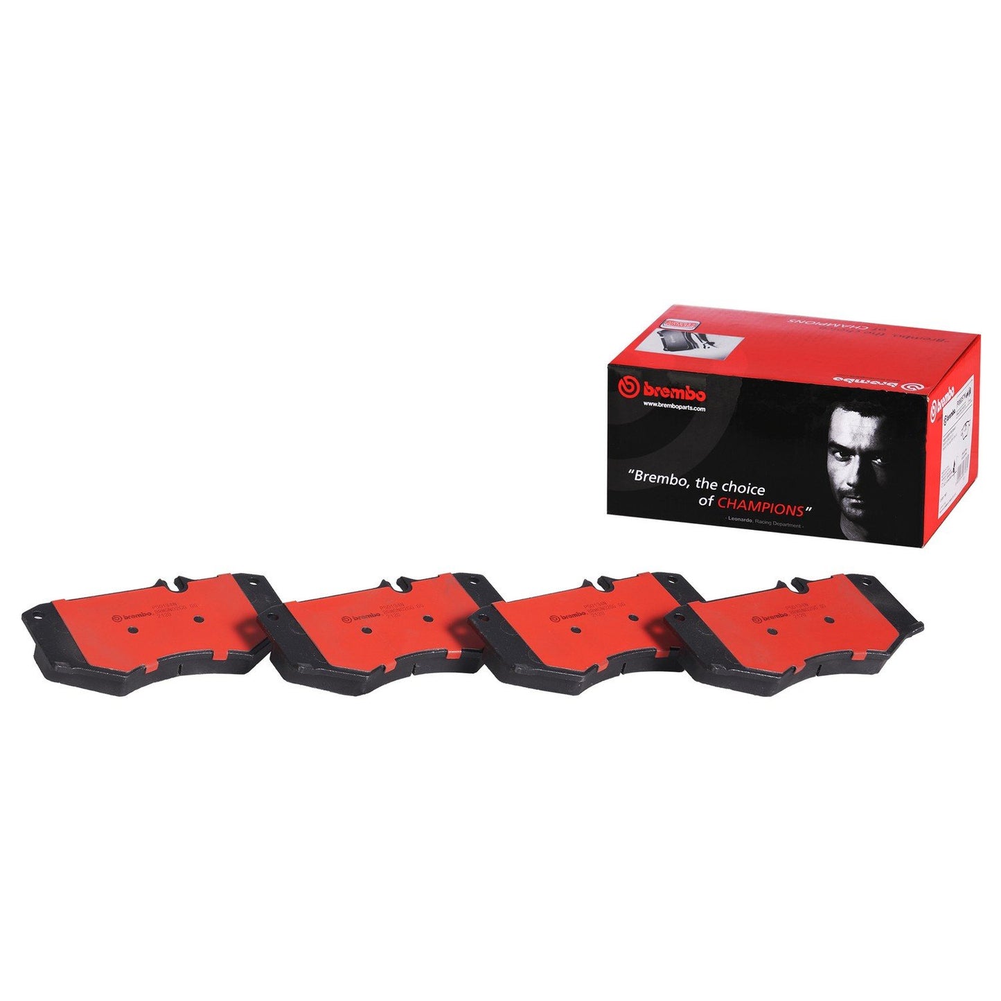 Brembo OE Brembo 02-08 Mercedes G500/03-04 G55 AMG/10-18 G550 Front Premium NAO Ceramic OE Equivalent Pad P50134N