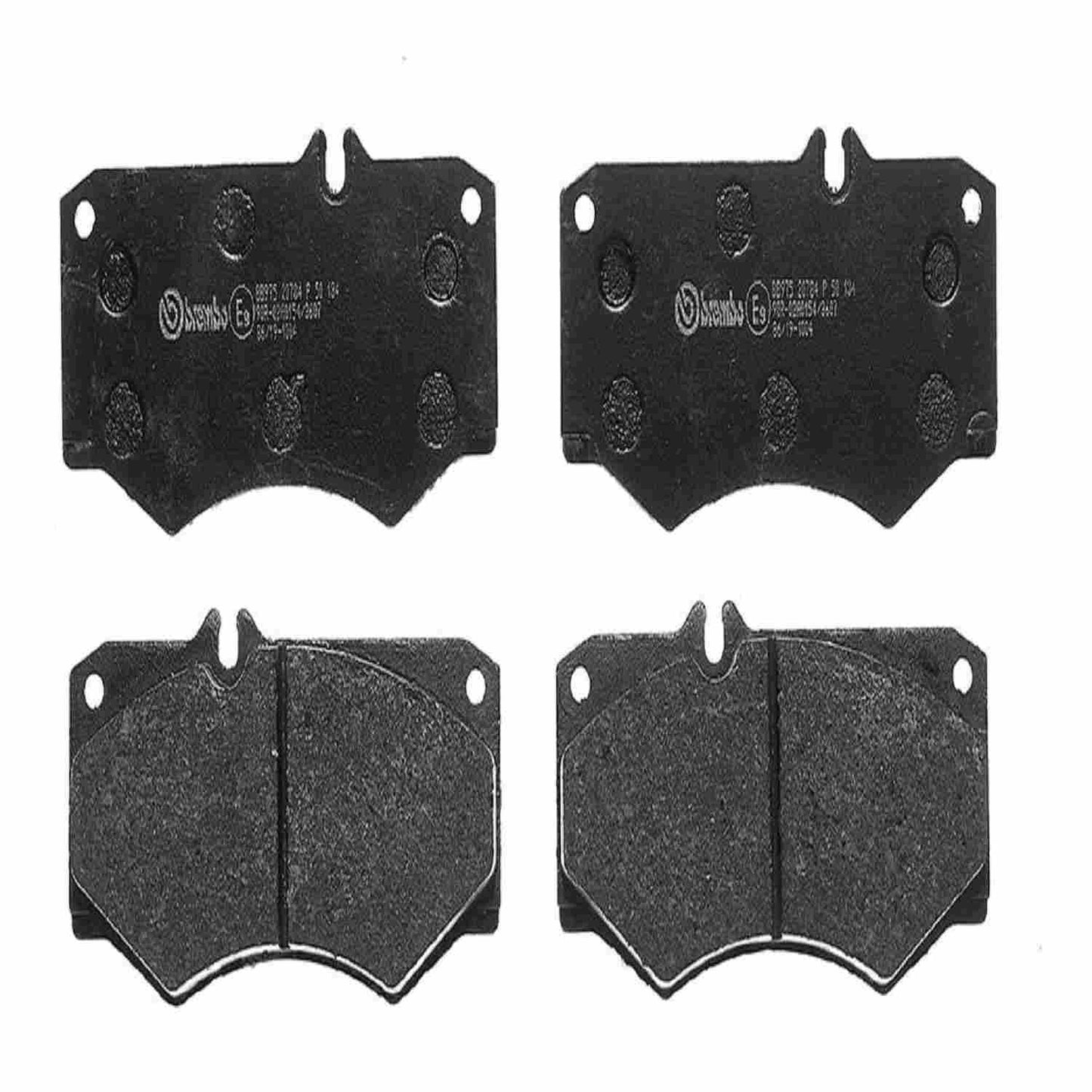 Brembo OE Brembo 03-04 Mercedes-Benz G55 AMG/02-08 G500/09-18 G550 Front Premium Low-Met OE Equivalent Pad P50134