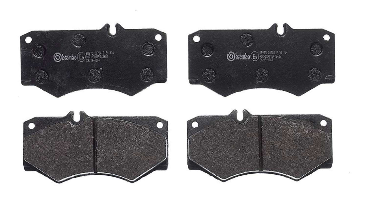 Brembo OE Brembo 03-04 Mercedes-Benz G55 AMG/02-08 G500/09-18 G550 Front Premium Low-Met OE Equivalent Pad P50134