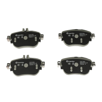 Brembo OE Brembo 17-19 Mercedes-Benz E300/2020 E350 Rear Premium NAO Ceramic OE Equivalent Pad P50136N