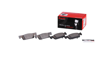 Brembo OE Brembo 2019 Smart EQ fortwo/16-18 Fortwo Front Premium NAO Ceramic OE Equivalent Pad P50137N