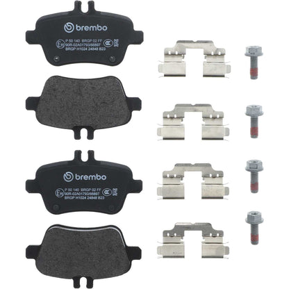 Brembo OE Brembo 17-19 Infiniti QX30 Premium Low-Met OE Equivalent Pad - Rear P50140